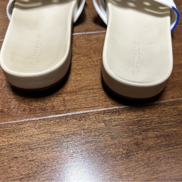 ROTHYS Slide Sandal in Cloud White Women’s Size 10 - Picture 3 of 6